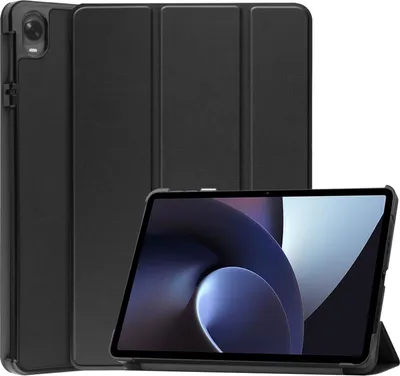 Produktbild von Hülle für Oppo Pad 11 Zoll Smart Cover Etui mit Standfunktion und Auto Sleep/Wake Funktion Schwarz
