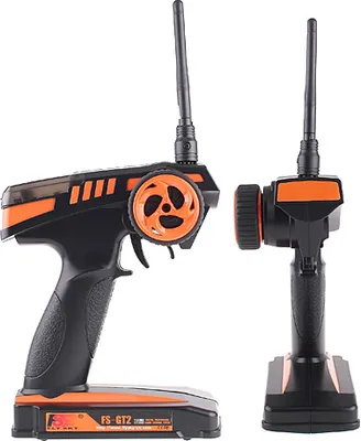 Zdjęcie produktu dla Flysky FS-GT2 – nadajnik i odbiornik radiowy 2.4G do modeli RC, przeznaczony do samochodów i łodzi RC