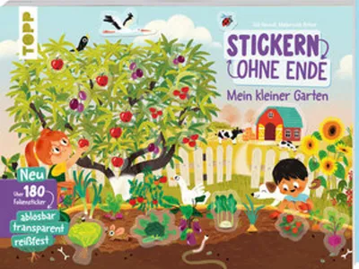 Zdjęcie produktu dla Stickern ohne Ende - Mein kleiner Garten