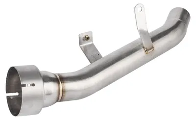 Image de Tuyau intermédiaire en acier inoxydable, adaptateur de connexion, compatible avec Suzuki GSX-S1000