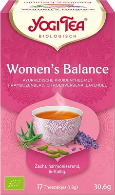 Produktbild von Yogi Tea -Kräutertee für die Frau 17 x 1,8 Gramm