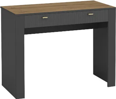 Produktbild von Schminktisch Schreibtisch mit Schubladen MOSSO 10 schwarz