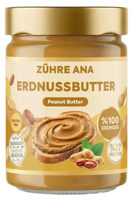 Produktbild von Zühre Ana | 100% Erdnussmus (Peanut Butter) 315 g