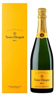 Immagine prodotto di Veuve Clicquot Yellow Label Estuchado Champagne Francia Champagne 75,00 cl 12,0 %