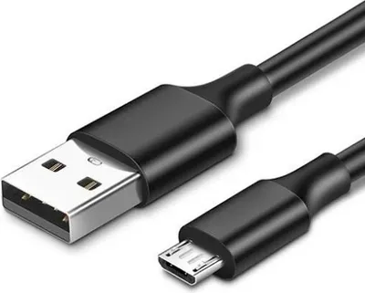 Zdjęcie produktu dla Kabel zasilający micro USB / USB-A - 15 cm