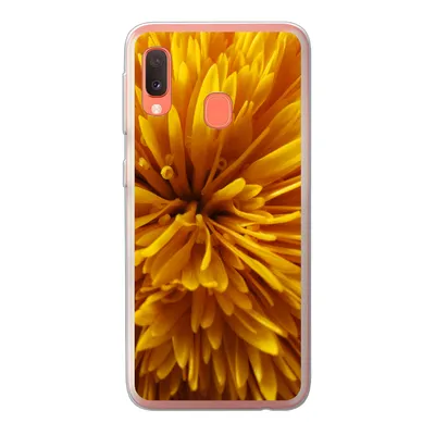 Produktbild von MuchoWow® Handyhülle Schutzhülle Hülle für Samsung Galaxy A20e Löwenzahn - Gelb - Abstrakt Silikon Softcase Handy Hülle - Abdeckung