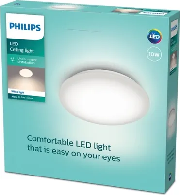 Produktbild von Philips Funktional Deckenleuchte, LED, Nicht austauschbare(s) Leuchtmittel, 3000 K, 900 lm, IP20, Weiß
