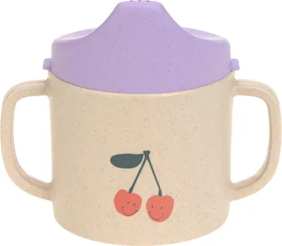 Produktbild von Lässig Schnabeltasse mit Doppelgriff - Happy