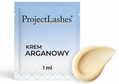 Zdjęcie produktu dla Krem arganowy ProjectLashes 1 ml odżywiająca regeneracja brwi i rzęs