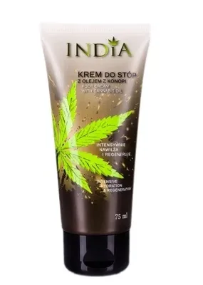 Immagine prodotto di Idratante per piedi alla canapa 75 ml - Cura naturale  India