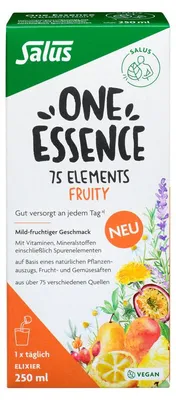 Produktbild von One Essence 75 Elements Fruity Elixier Salus 250 ml