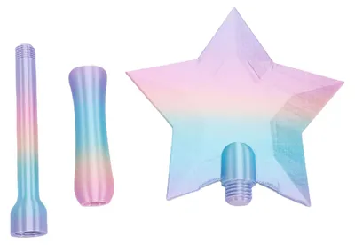 Obrázek produktu pro 3D tištěná kreditní karta ve tvaru kouzelné hůlky, držák kreditních karet pro platby, styl 1
