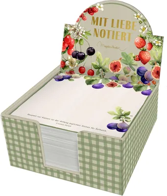 Produktbild von Zettelkästchen - Mit Liebe notiert!