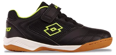 Produktbild von LOTTO Stylecode: 2600120K Whizzer K Unisex Kids Sportschuhe Black/Freaky Yellow
