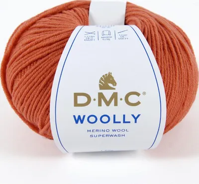 Image de Laine DMC « Woolly » en Laine – 100 % laine d'Australie, 488, (couleur 131)