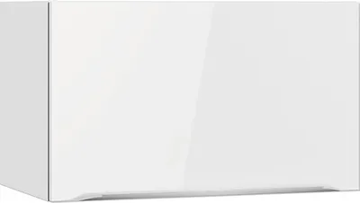 Produktbild von Optifit Klapphängeschrank Arvid986 BxTxH 60 x 34,9 x 35,2 cm weiß glänzend zerlegt KFAV OK635-8+