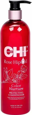Obrázok produktu pre CHI Rose Hip Oil Color Nurture Protecting Conditioner vyživujúci kondicionér pre farbené a melírované vlasy 739 ml
