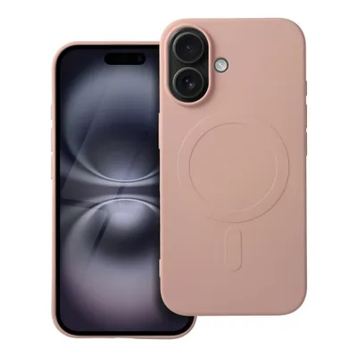Image de Case passend für iPhone 16 Silicone Mag Cover kompatibel mit MagSafe (big hole) pink