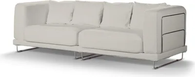 Produktbild von Dekoria Bezug für Tylösand 3-Sitzer Sofa nicht ausklappbar, hellgrau , Bezug für Tylösand 3-Sitzer