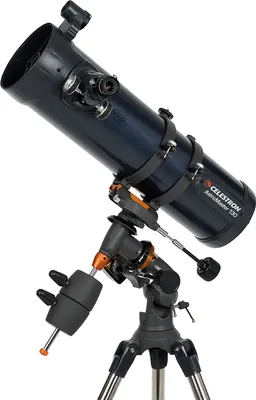 Produktbild von Celestron AstroMaster 130 EQ  MD Newton-Spiegelteleskop 130/650 mit Nachführmotor und Stahlstativ