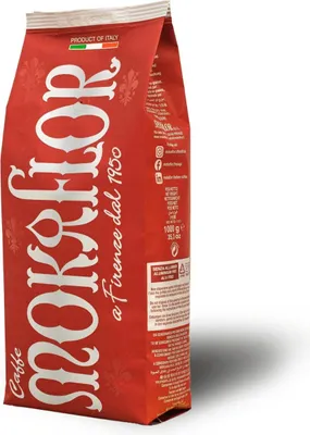 Produktbild von MOKAFLOR Miscela Rossa | ganze Bohne | 500g
