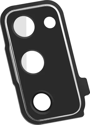 Obrázek produktu pro Clappio, sklo fotoaparátu s rámečkem Galaxy S20 FE, černá / bílá