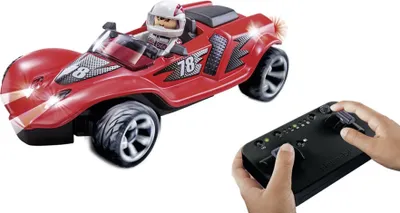 Zdjęcie produktu dla PLAYMOBIL Action Racer Wyścigówka RC z pilotem Bluetooth, wiek 6+ (9090) PLAYMOBIL Przedział wiekowy: +4 lata