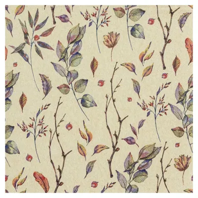 Produktbild von 20 Servietten Eco Line Colored Leaves - Farbige Blätter Eco 33x33cm