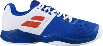 Produktbild von Babolat Propulse Blast Indoor Tennis Tennisschuhe Sportschuhe blau/weiß/rot 30S20440-4064, Schuhgröße:41 EU