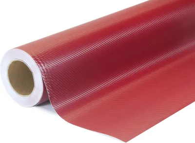 Produktbild von 3D carbon weinrot wrapfolie 152x50cm - innen/außen