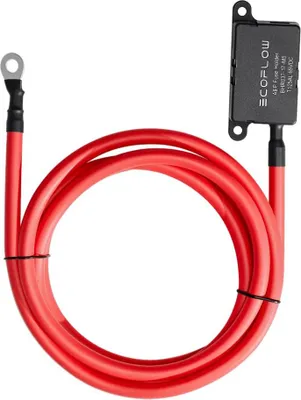 Produktbild von EcoFlow Sicherungserweiterungskabel 2 Meter für 500W und 800W Lichtmaschinenladegeräte