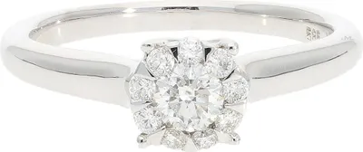 Produktbild von Verlobungsring Weißgold 585 Brillant ca. 0,4 ct JL10-07-1704 JuwelmaLux Größe 54