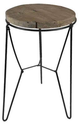 Zdjęcie produktu dla Clayre & Eef stolik na rośliny 32 cm brązowe drewno