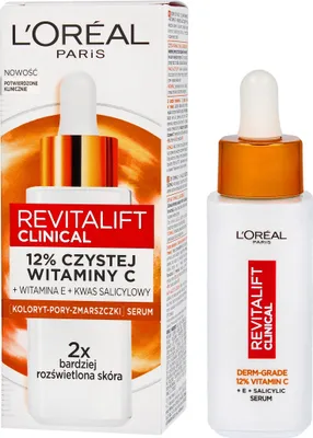 Produktbild von Loreal REVITALIFT CLINICAL Gesichtsserum - 12% reines Vitamin C* 30ml