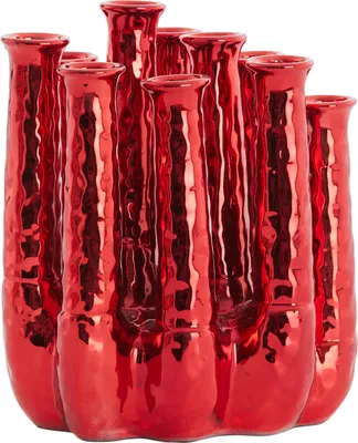 Produktbild von Light & Living - Vase LEANJA - 25x17x30cm - Rot