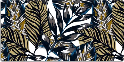 Produktbild von Schreibtischmatte Tischunterlage 90x45 cm Mauspad - Palme