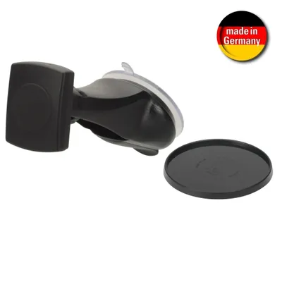 Produktbild von HR Kfz Halter Saugfuß - Magnet für - Windschutzscheibe - schwarz ( Germany)