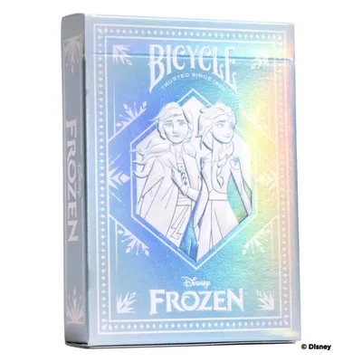 Produktbild von Bicycle® Kartendeck - Disney Frozen Inspired Kartenspiel Spielkarten Pokerkarten Eiskönigin Single Deck