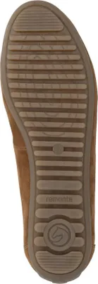 Produktbild von Remonte Damen Leder flache unifarben Slipper D3K00, Größe:40 EU, Farbe:Braun