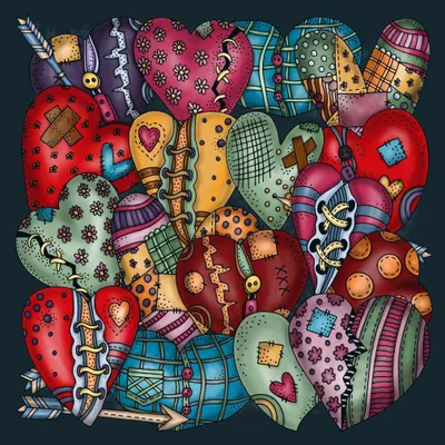 Productafbeelding van CURIOSI: Vierkante puzzel – Hart. 251 puzzelstukjes