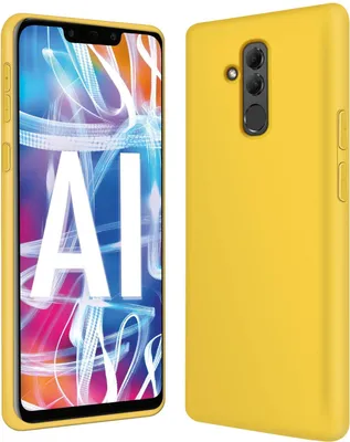 Zdjęcie produktu dla Etui ochronne na telefon Huawei Mate 20 Lite silikonowo-żelowe etui na telefon komórkowy, żółte