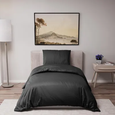 Imagen del producto de TRANKIELO® - Juego de funda nórdica de 135x200 cm - 100% microfibra - - 2 piezas - Certificado