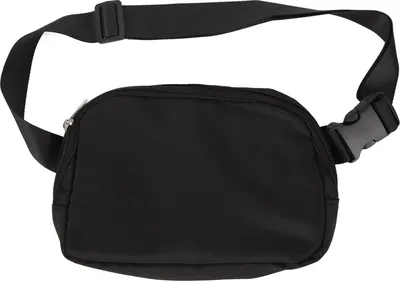 Obrázok produktu pre Uni taška na opasok, nylonová, nepremokavá, multifunkčná, módna, bedrová taška na outdoorové športy, beh, čierna