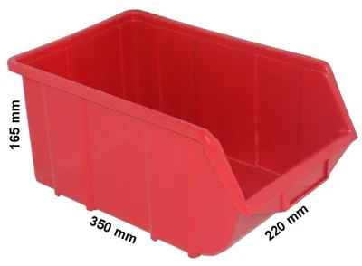 Image de Ecobox grand rouge 220x350x165mm