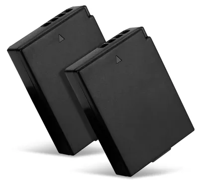 Image de CELLONIC 2x Batterie pour Appareil photo Compatible avec Canon EOS 1100D, EOS 4000D, EOS 2000D, LP-E10 - (1020mAh, 7.4V)