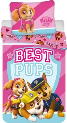 Zdjęcie produktu dla Paw Patrol poszwa na kołdrę dla dzieci 100 x 135 cm bawełna