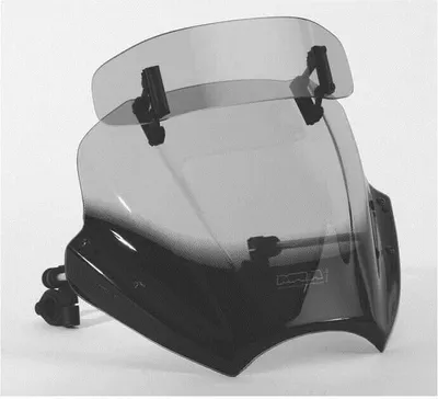 Obrázok produktu pre Čelné sklo MRA Vario Touring Screen VT smoke grey s ABE pre Yamaha FZ1 Fazer