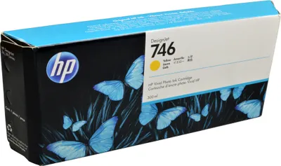 Produktbild von HP 746 Gelb DesignJet Tintenpatrone, 300 ml, HP DesignJet Z6 Druckerserie, HP DesignJet Z9 Druckerserie, Thermal Inkjet, Gelb, P2V79A, Haus, Singapur