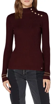 Produktbild von Morgan 192-mavao.n Damen-Pullover, Weinrot, Größe XS