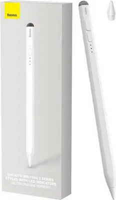 Obrázok produktu pre Baseus SXBC060302, Tablet, Apple, Biela, iPad Pro 11 (2020) iPad Pro 12.9 (2020) iPad Air (2020) iPad mini (2021) iPad Pro 12.9 (2021) iPad..., Biela, Hliník, Plast